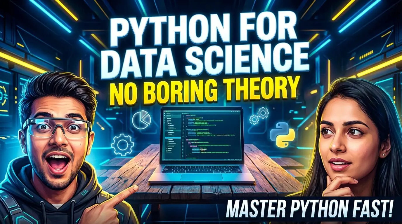 Python for Data Science (Beginners Guide in Hindi)